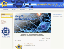Tablet Screenshot of eurodiagnostico.com